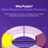 Daily Purple Teeth Brightening Strips Surface Stain Removal Oral Care For Clean Teeth