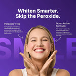 Daily Purple Teeth Brightening Strips Surface Stain Removal Oral Care For Clean Teeth